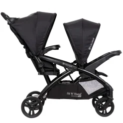 Strollers|Strollers & Trailers>Baby Trend Sit N' Stand® Double 2.0 Stroller - Dash Black