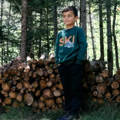 Fleeces And Sweatshirts|Tops>Birdz Ski Life Fleece Vest 2-10 y Forest