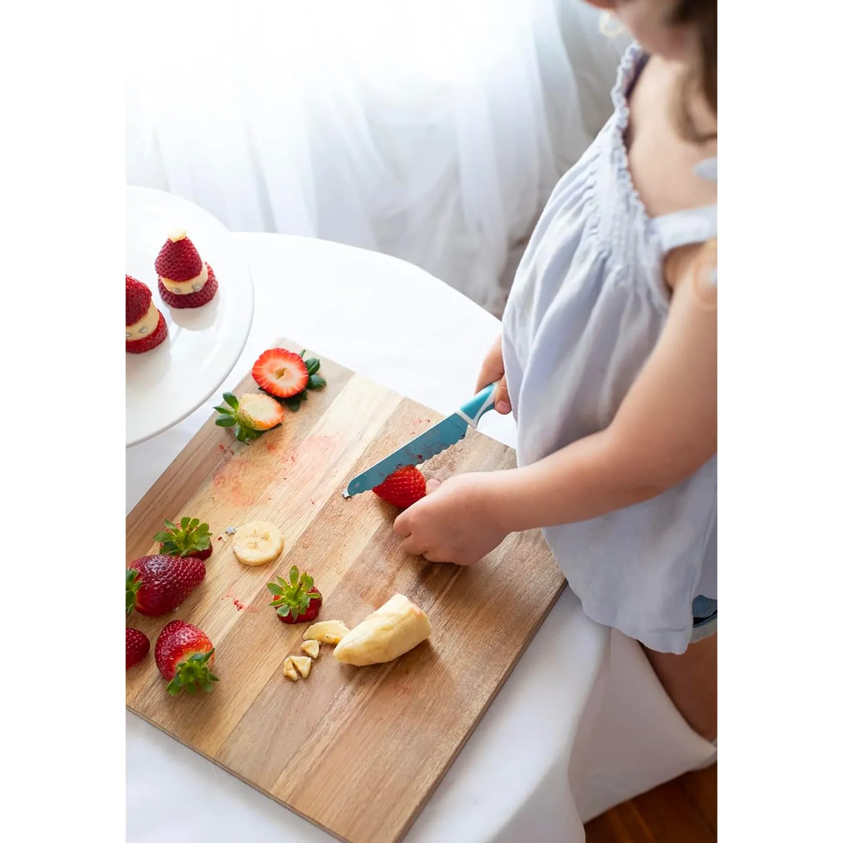 Breastfeeding|Tableware>Kiddikutter Sky Blue Child Safe Knife