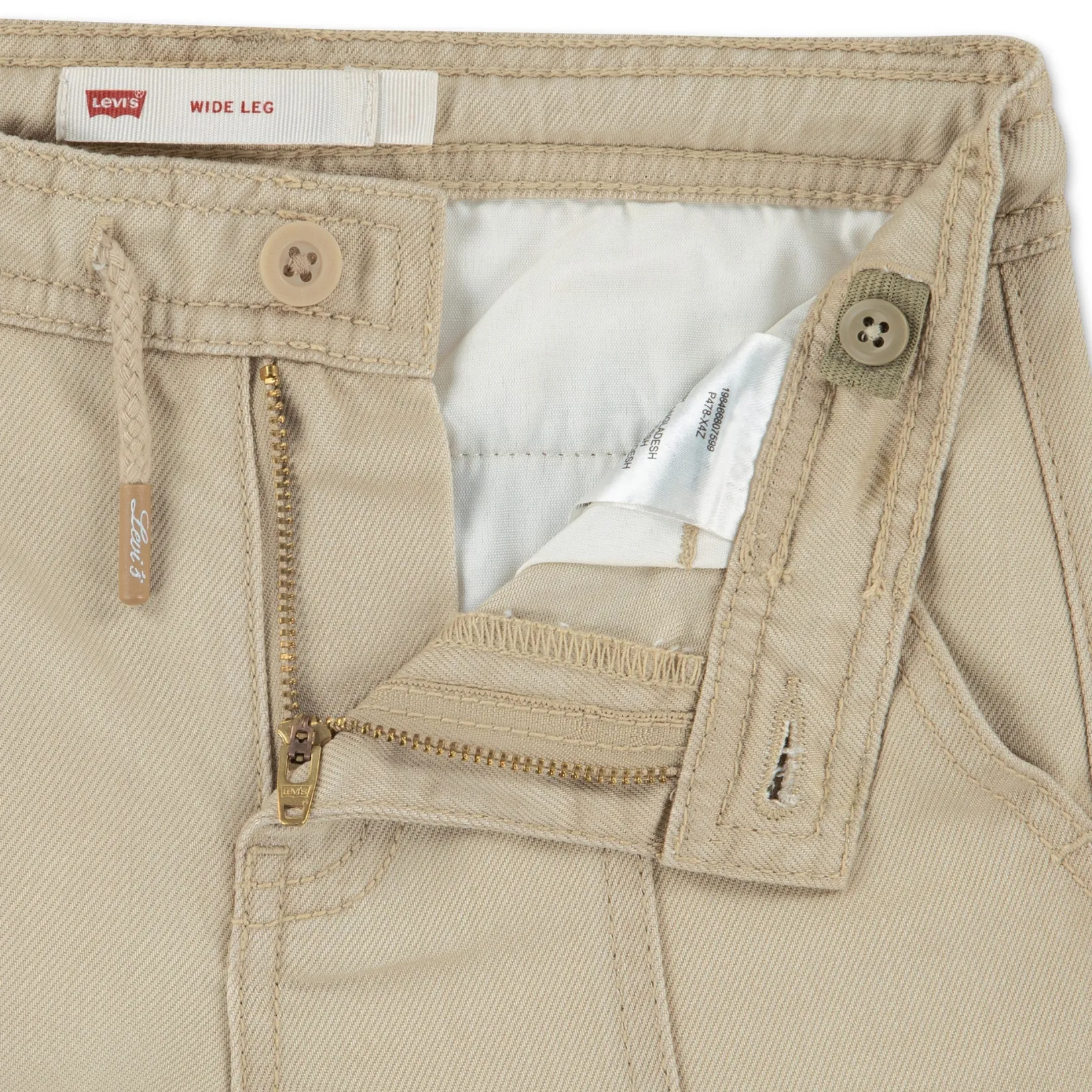 Pants & Jeans>Levis Slanted Pocket Cargo Pant 7-16y Beige
