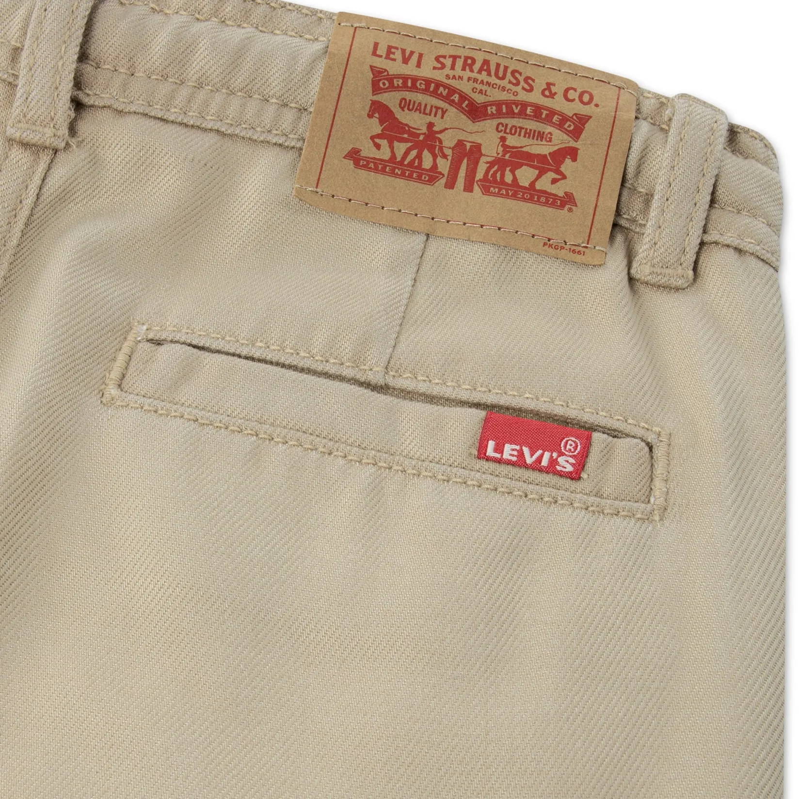 Pants & Jeans>Levis Slanted Pocket Cargo Pant 7-16y Beige