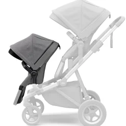 Clearance Sleek Sibling Seat - Gray Melange Kids Strollers|Strollers & Trailers