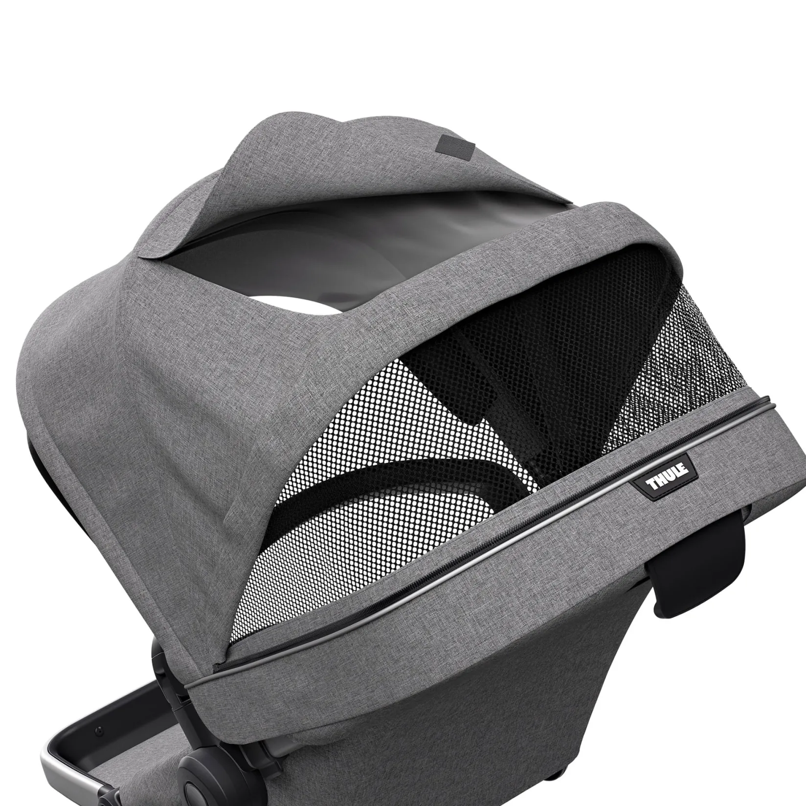 Clearance Sleek Sibling Seat - Gray Melange Kids Strollers|Strollers & Trailers