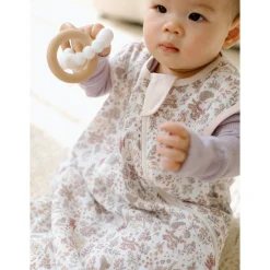 Sleep Bags|Pajamas>Loulou Lollipop Sleep Bag-hedgehog Forest 0-36 White