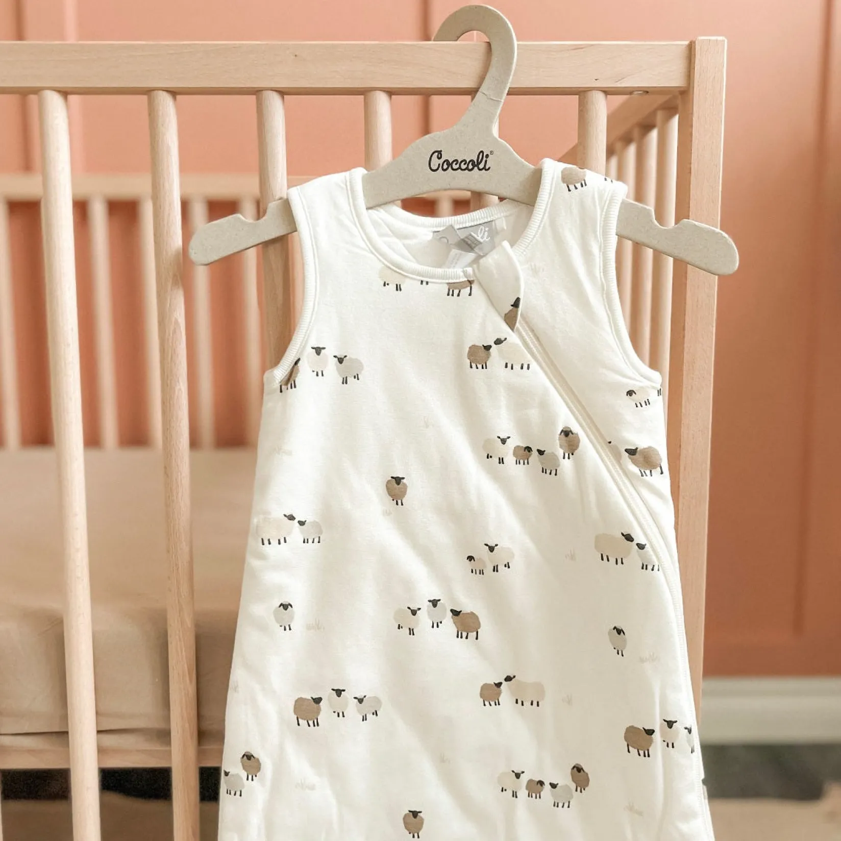 Sleep Bags|Pajamas>Coccoli Sleepbag Sheep 0-36m -Special Edition Laura Lémerveil Ivory
