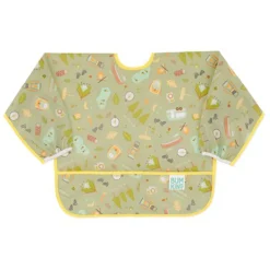 Bibs|Breastfeeding>Bumkins Sleeved Bib 6-24m - Happy Camper