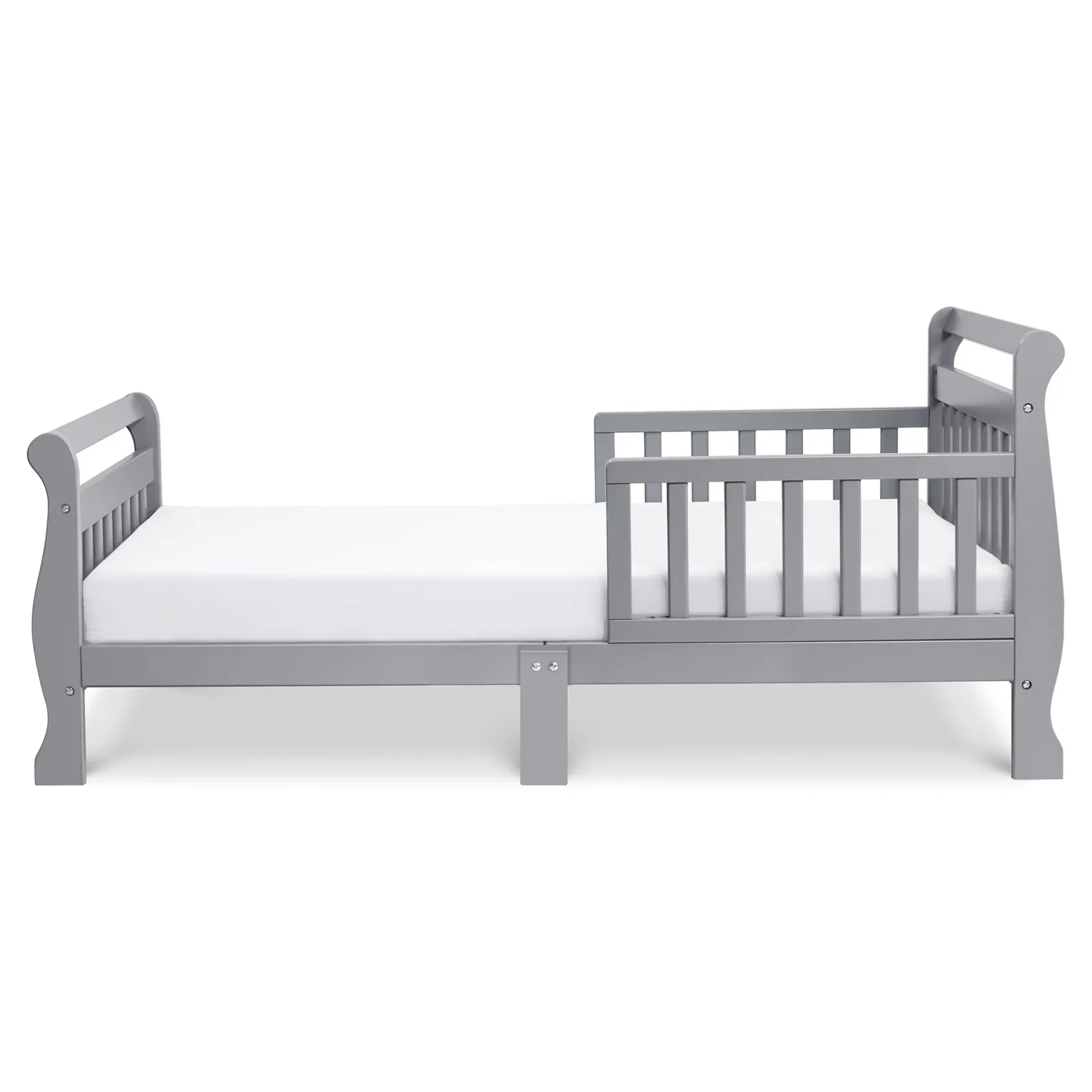 Cribs & Mattresses|Cribs & Mattresses>DaVinci Sleigh Toddler Bed - Grey Finish