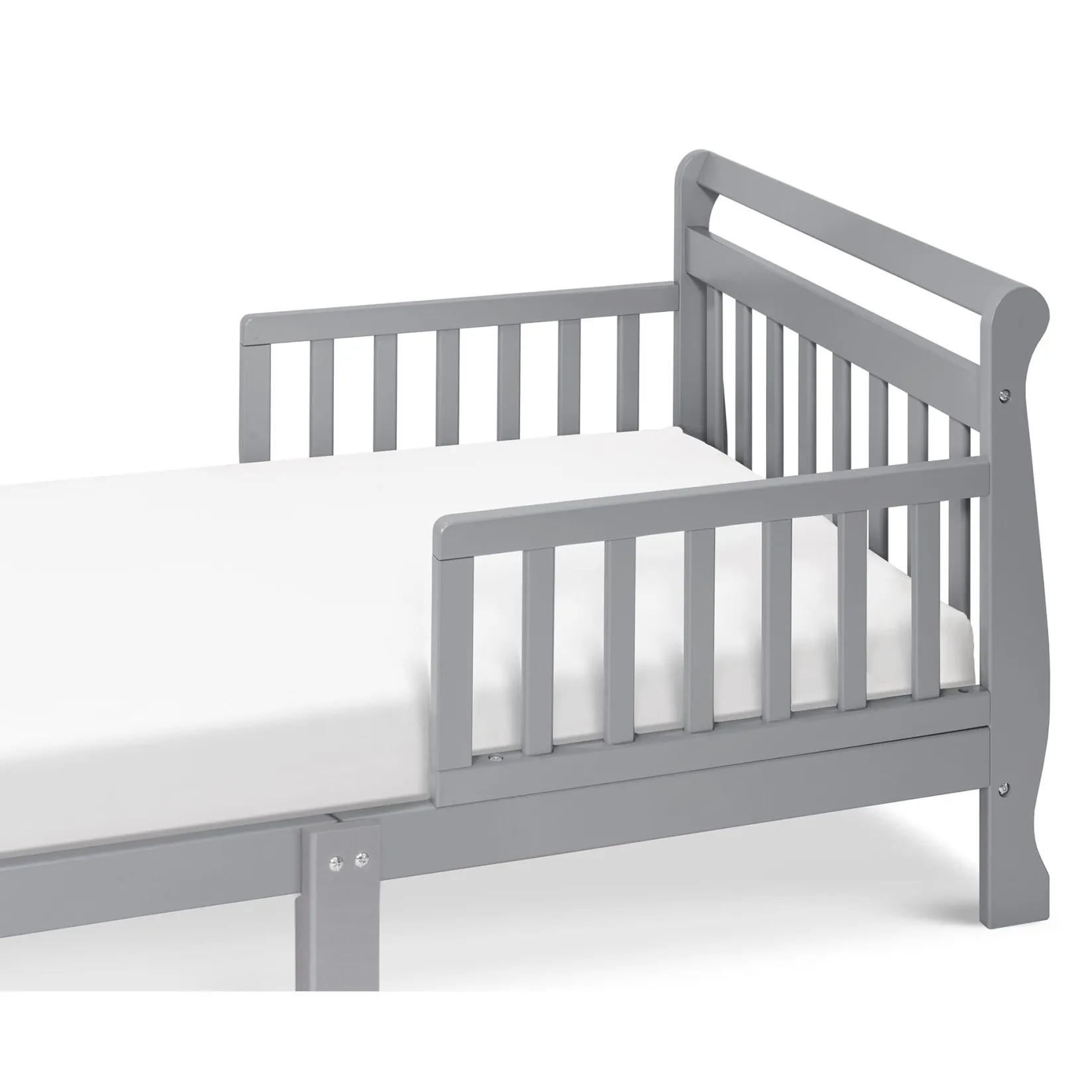 Cribs & Mattresses|Cribs & Mattresses>DaVinci Sleigh Toddler Bed - Grey Finish