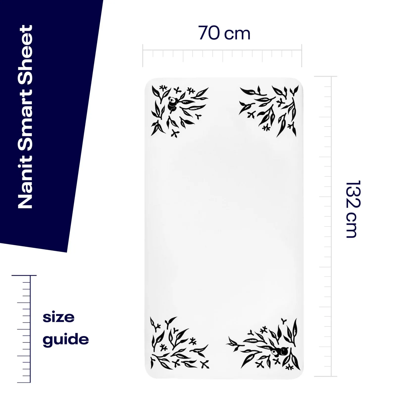 Monitors & Cameras>Nanit Smart Sheet One-Pack - White