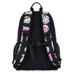 Backpacks>Deux par Deux Smiley Backpack Black