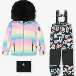 Outerwear|Snowsuits>Deux par Deux Smiley Snowsuit 2-6 Pink