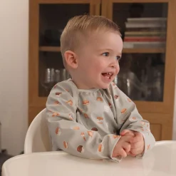 S'mores Ls Bib 0-36m Kids Breastfeeding|Bibs