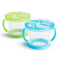 Breastfeeding|Snack Bags & Containers>Munchkin Snack Catcher® (2) - Blue / Green