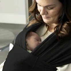 Snüg Baby Wrap In Mint Fiber - Black Outdoors & Travel|Baby Carriers