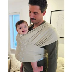 Snug Baby Wrap In Mint Fiber - Sand Outdoors & Travel|Baby Carriers