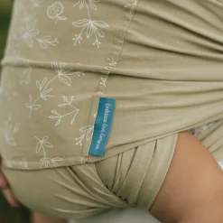 Snug Baby Wrap In Mint Fiber - Sand Outdoors & Travel|Baby Carriers