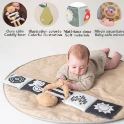 Baby 0-2 Years|Developmental Toys>Taf Toy Snuggle Bear Book