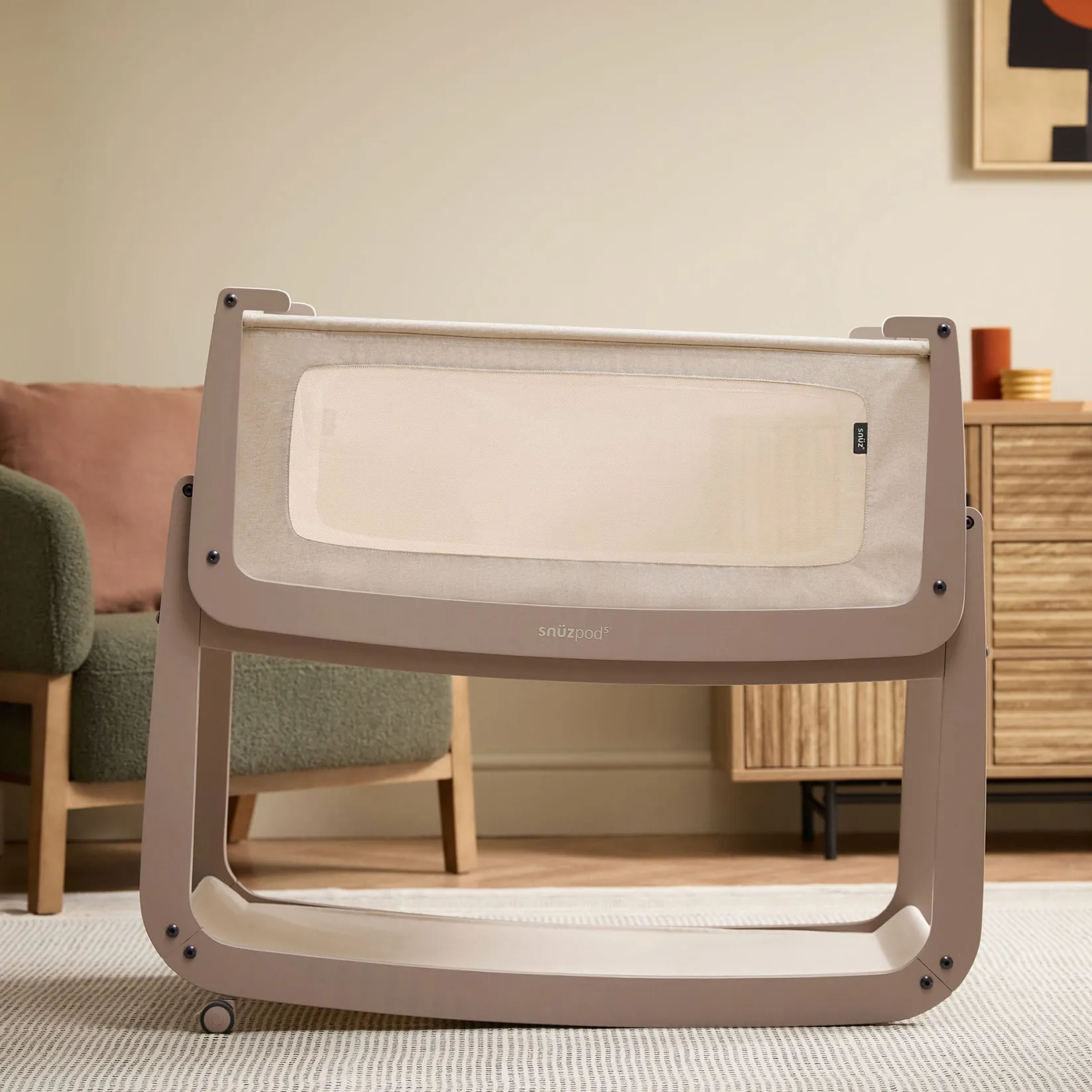 Playards & Bassinets|Playards & Bassinets>Snuz SnüzPod5 - Mocha