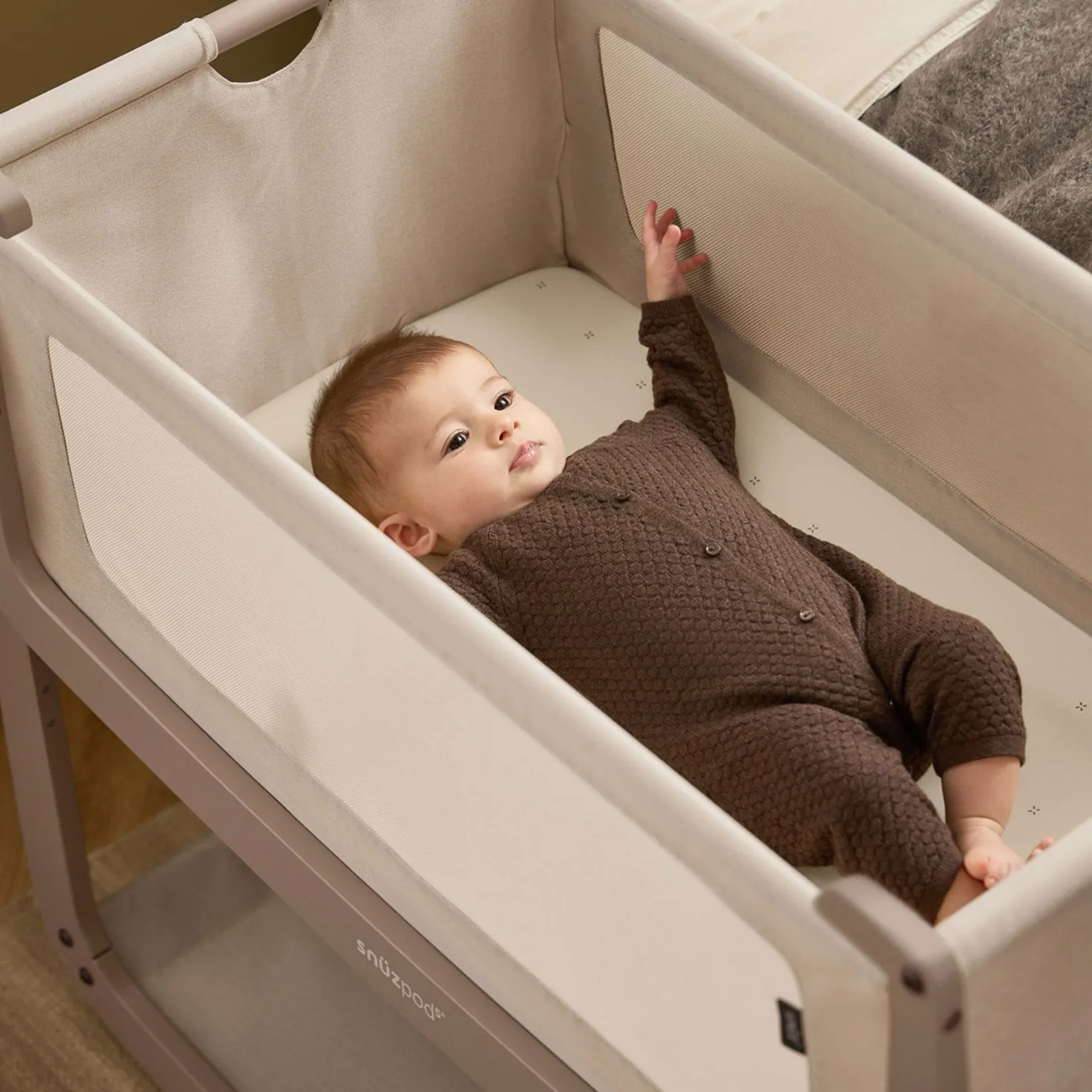 Playards & Bassinets|Playards & Bassinets>Snuz SnüzPod5 - Mocha