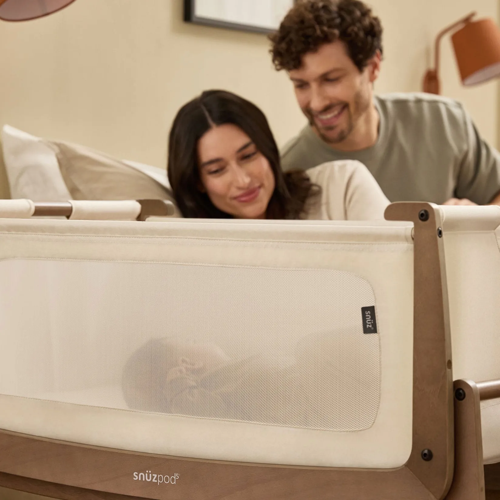 Playards & Bassinets|Playards & Bassinets>Snuz SnüzPod5 - Walnut