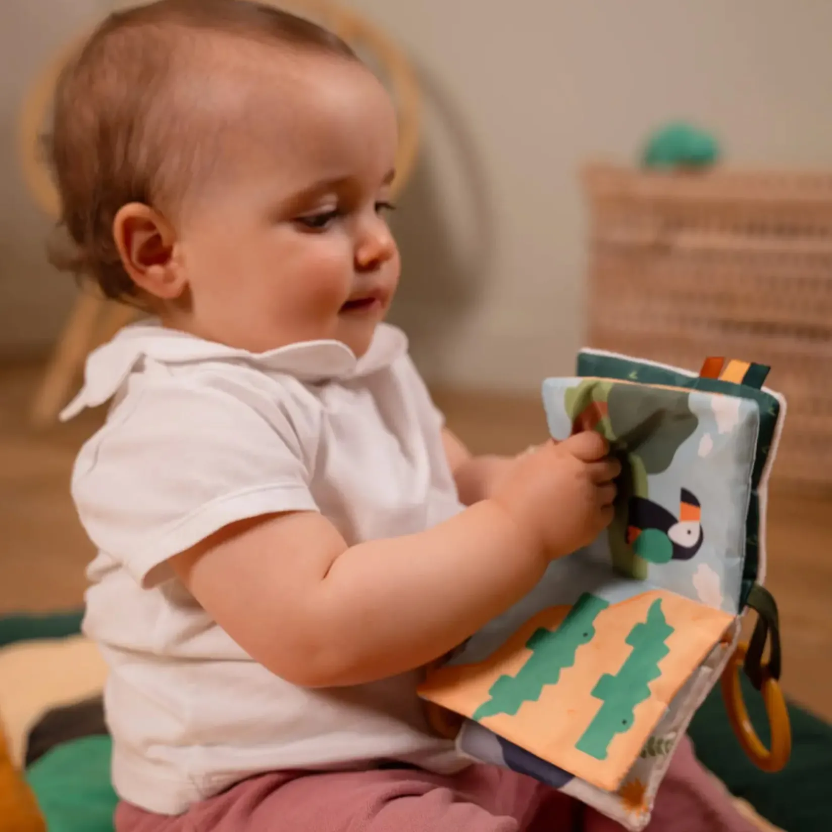New Soft Baby Book Jungle Stroller & Car Seat Toys|Developmental Toys