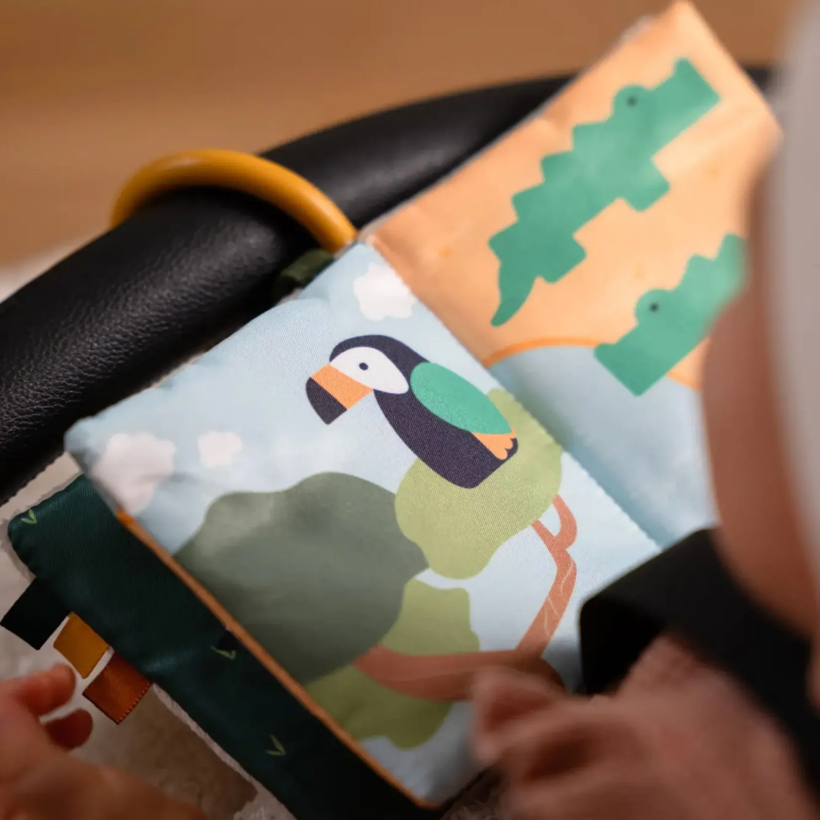 New Soft Baby Book Jungle Stroller & Car Seat Toys|Developmental Toys