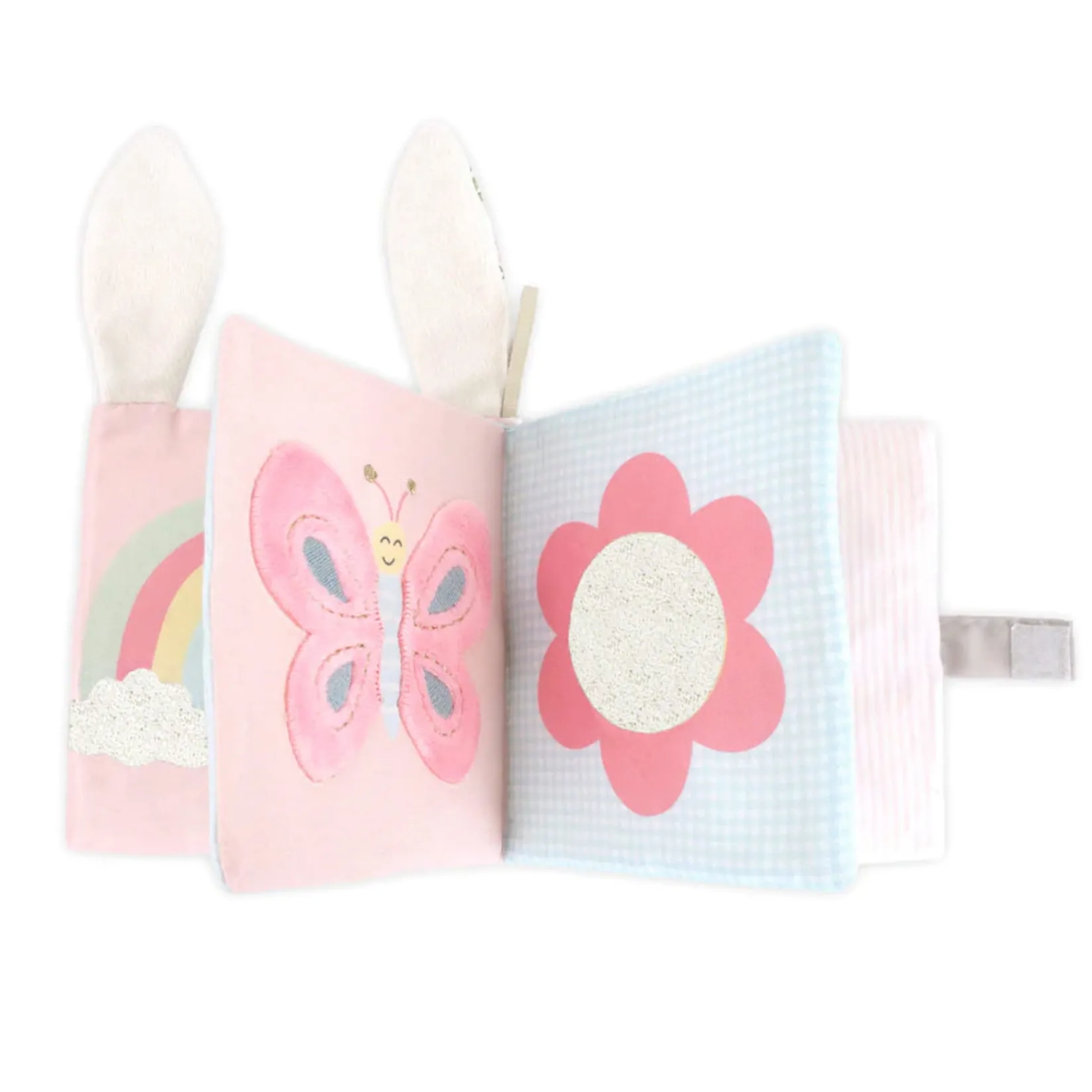 Soft Fabric Book Bunny Friends Developmental Toys