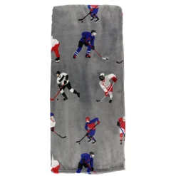 Soft Plush Throw - Hockey Kids Blankets|Blankets