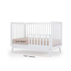 Hot Soho 3-In-1 Convertible Crib - White Cribs & Mattresses|Cribs & Mattresses