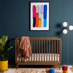 Best Soho 3-In-1 Convertible Crib - Walnut Cribs & Mattresses|Cribs & Mattresses