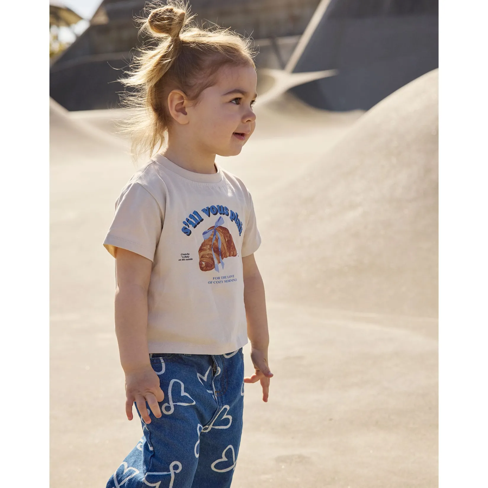 Tops>The New Sol T-shirt 6-24m Ivory