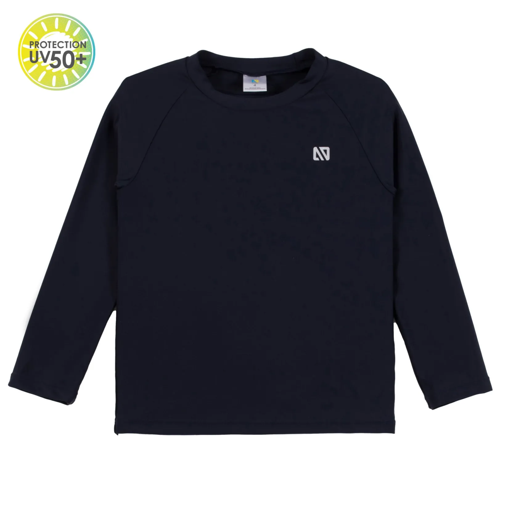 Swimsuits|Swimsuits>Nano Solid Long Sleeves UV Rashguard 2-6y