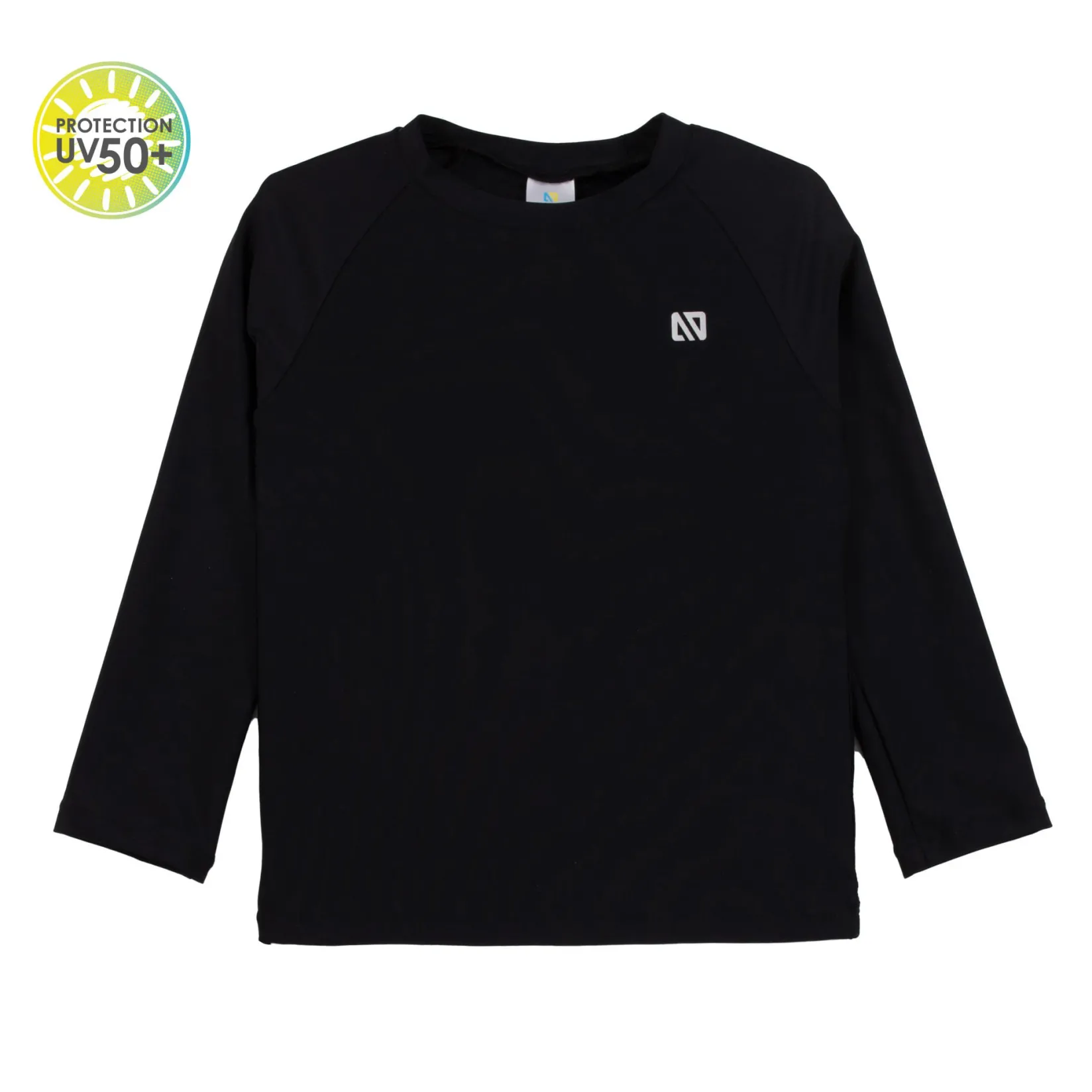 Swimsuits|Swimsuits>Nano Solid Long Sleeves UV Rashguard 2-6y