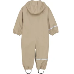 Outerwear|Outerwear>CeLaVi Solid PU Rainwear Suit 6m-5y Beige