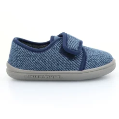 Slippers>Lil Paolo Solid Slippers 24-34 Navy