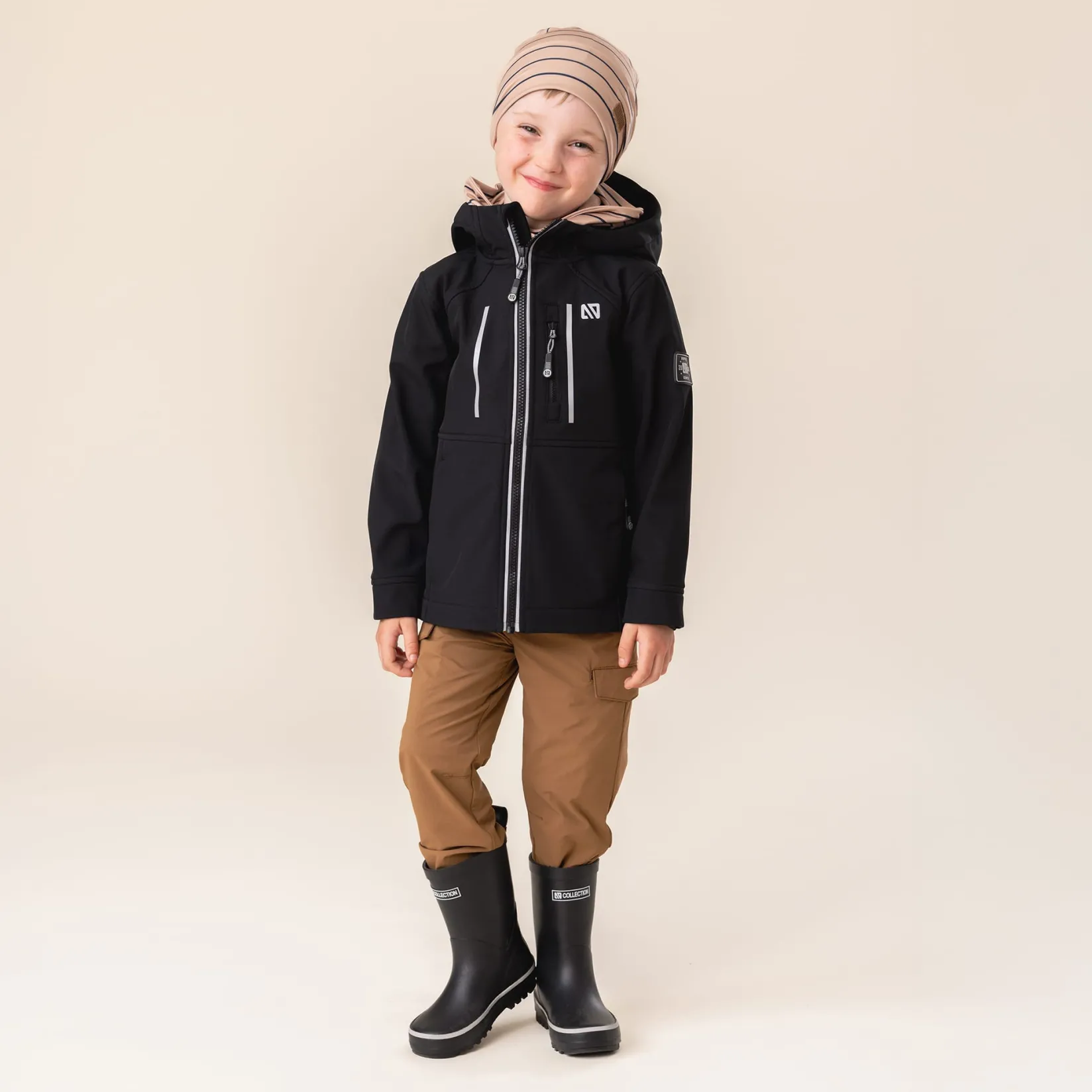 Sale Solid Softshell 4-14 Kids/BOY Outerwear|Coats & Jackets