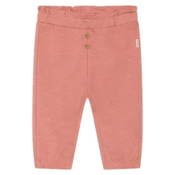 Pants>Minymo Solid Sweatpants 6-24m Coral