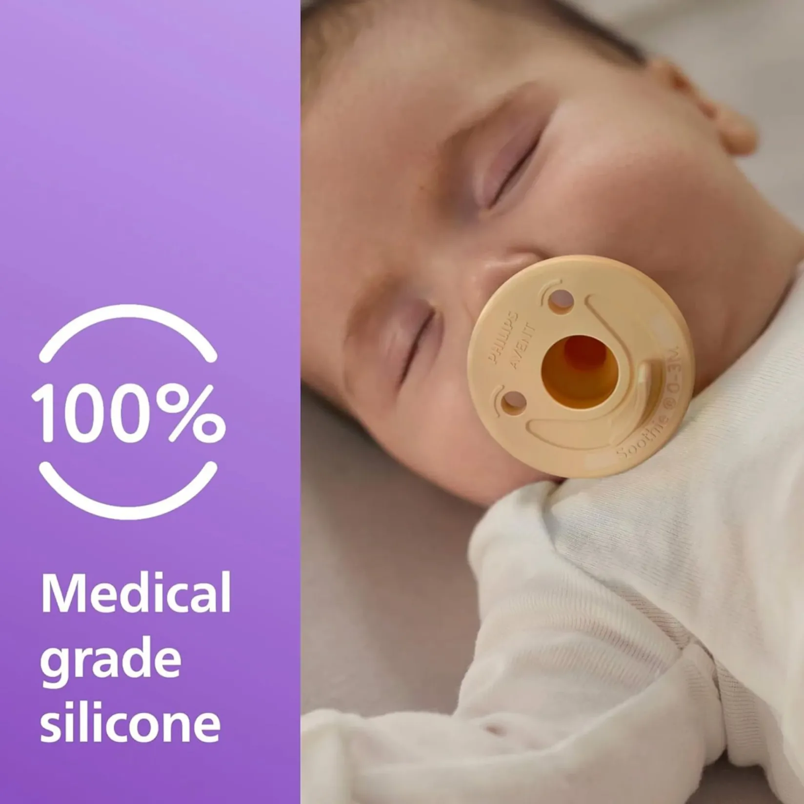 Pacifiers & Clips|Pacifiers & Clips>Philips Avent Soothie Pacifier Yellow Cyan (2)