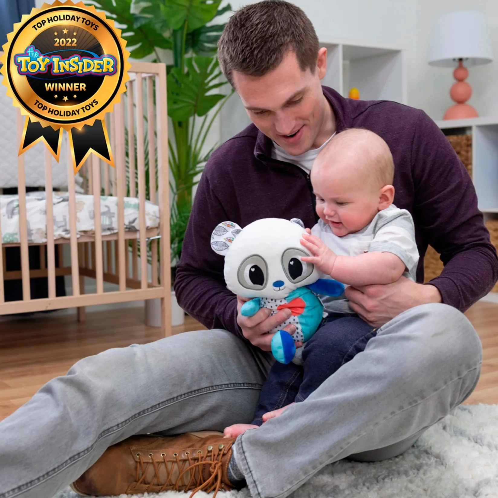 Discount Soothing Heart Panda™ Kids Luminous & Musical Plush Toy|Musical Toys