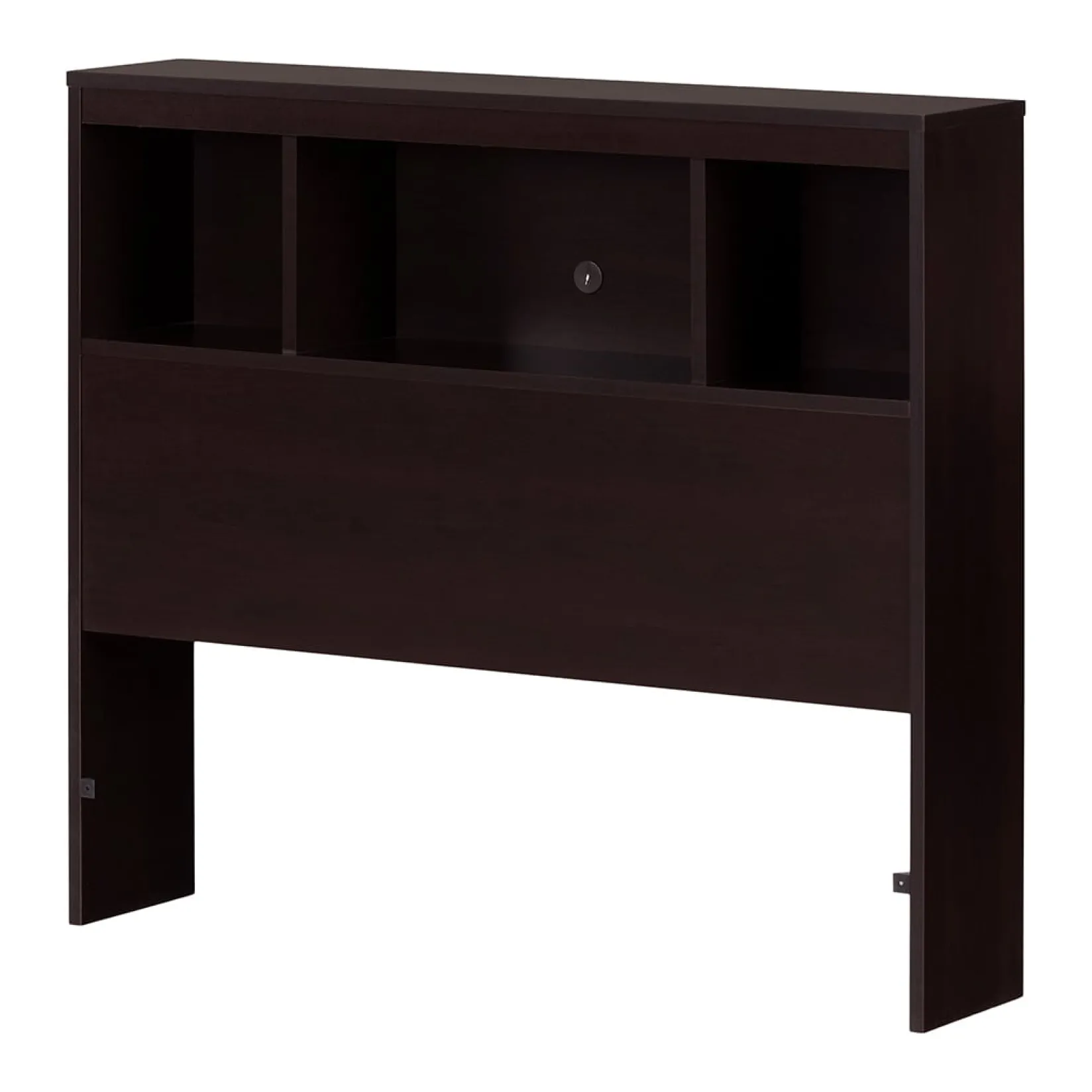 Twin, Full & Queen Beds>South Shore Spark Twin Bookcase Headboard - Chocolate