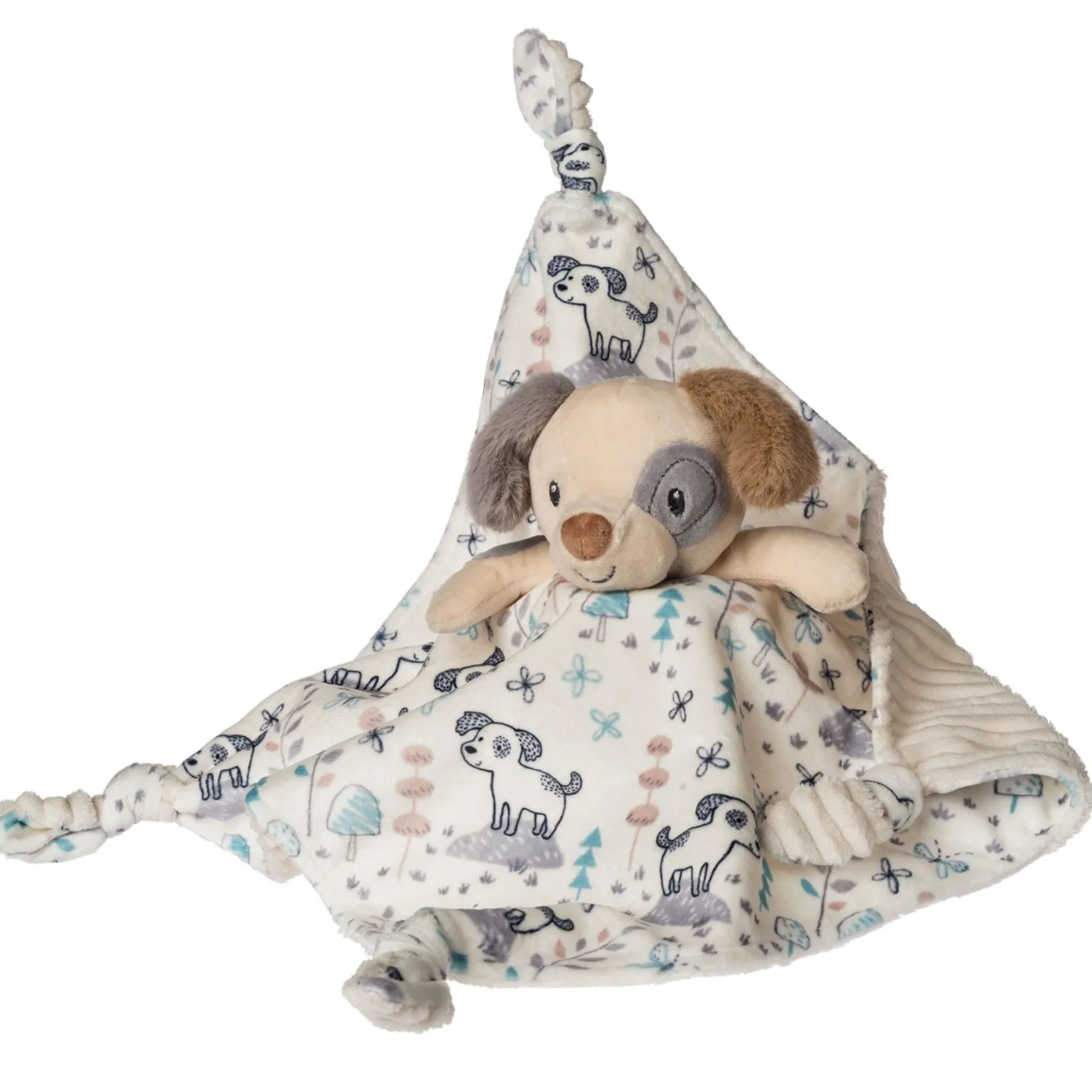 New Sparky Puppy Character Blanket – 13×13″ Developmental Toys