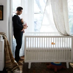 Cribs & Mattresses|Cribs & Mattresses>Oeuf Sparrow Crib - White