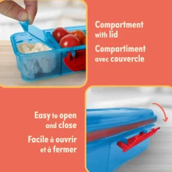 New SpiderMan Snack Container Dip Kids Breastfeeding|Snack Bags & Containers