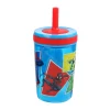 Hot Spiderman Tumbler With Straw Kids Breastfeeding|Tableware