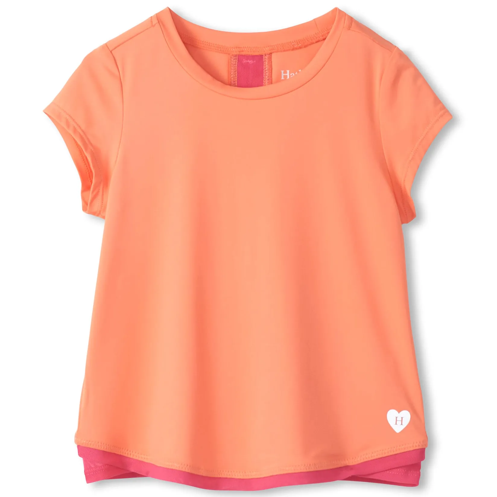Sportswear|Tops>Hatley Sport T-shirt 4-8 Orange