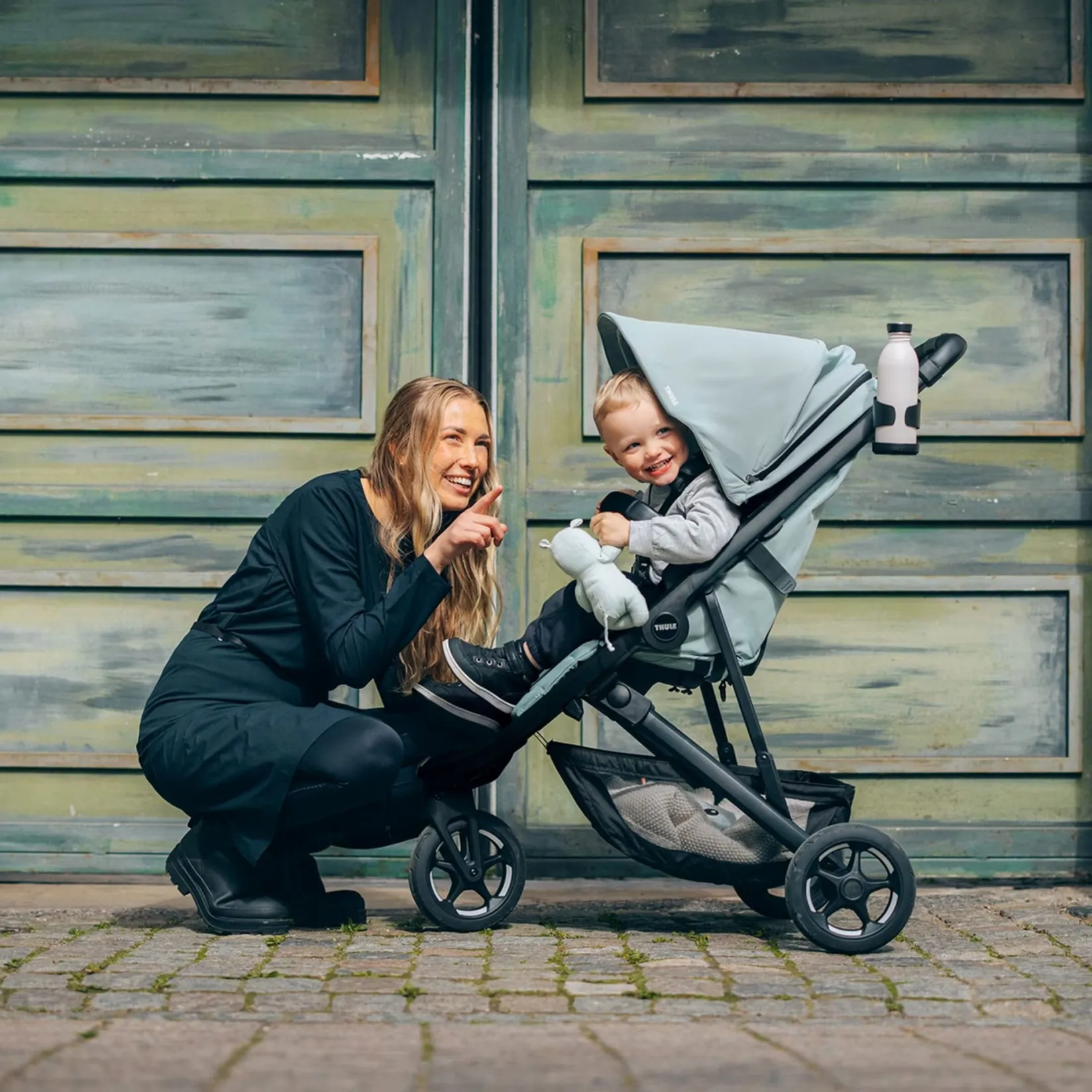 Strollers|Strollers & Trailers>Thule Spring2 Stroller - Mist Green