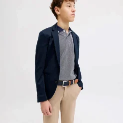 Fashion Accessories>Jack u0026 Jones Spring Woven Belt 8-16y Navy