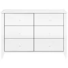 Storage Furniture>Babyletto Sprout 6-Drawer Double Dresser - White