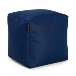 Hot Square Ottoman and Footrest - Navy Blue Kid'S Tables & Chairs
