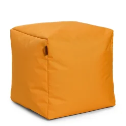 Discount Square Ottoman and Footrest - Clementine Yellow Kid'S Tables & Chairs